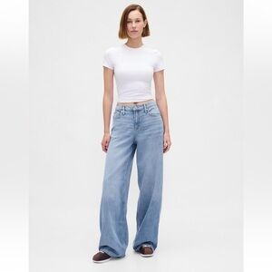 NWT Gap Wide Leg Baggy Jeans